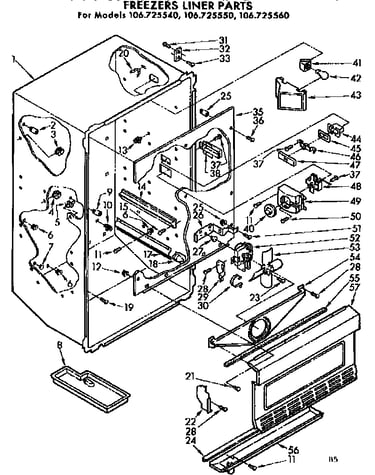 Liner parts