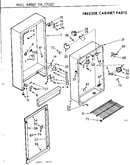 Freezer cabinet parts