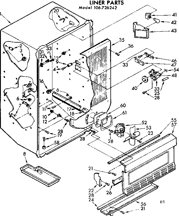 Liner parts