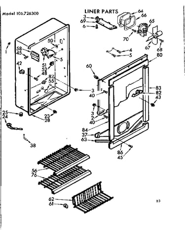 Liner parts