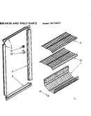 Breaker and shelf parts