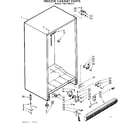 Kenmore 106726501 cabinet parts diagram