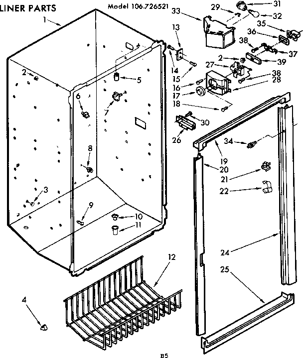Liner parts