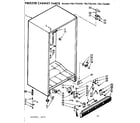 Kenmore 106726560 cabinet parts diagram