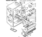 Kenmore 106726592 liner parts diagram