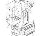 Kenmore 106727270 liner parts diagram