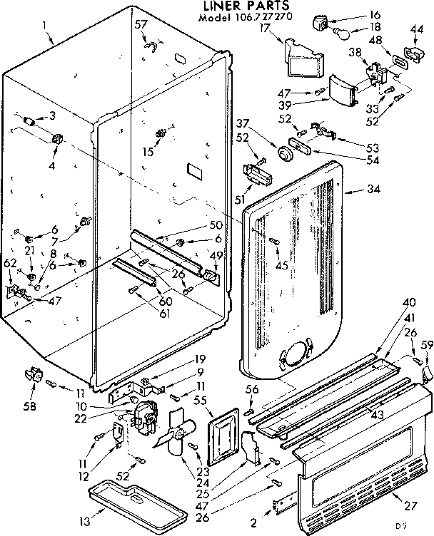 Liner parts