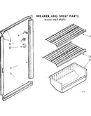 Breaker and shelf parts