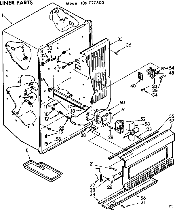 Liner parts