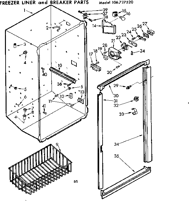 LINER AND BREAKER PARTS