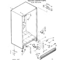 Kenmore 106727530 cabinet parts diagram
