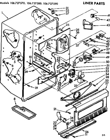 Liner parts