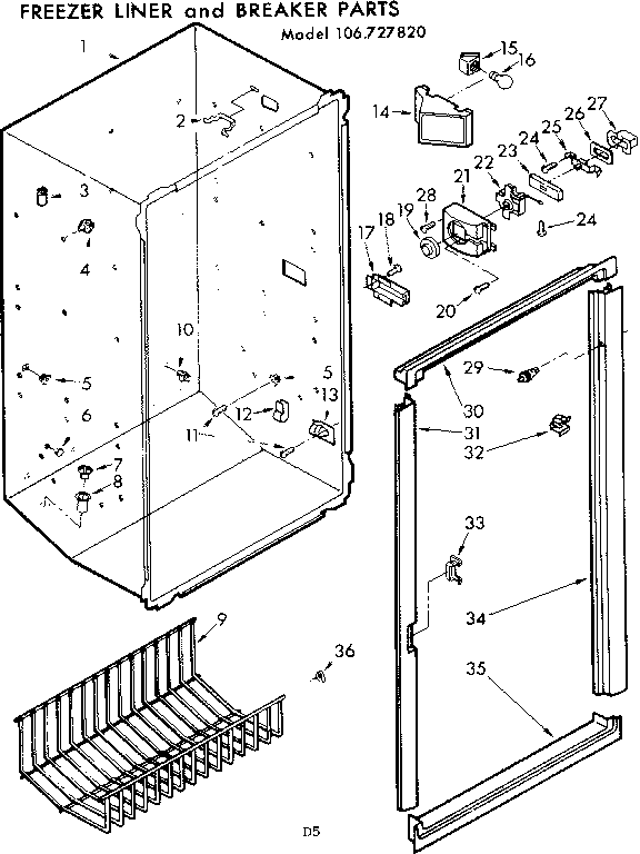 Liner & breaker parts