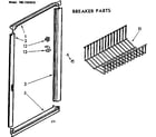Kenmore 1067281610 breaker parts diagram