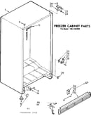 Freezer cabinet parts