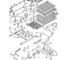 Kenmore 1067282020 freezer unit parts diagram