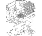 Kenmore 1067282720 freezer unit parts diagram