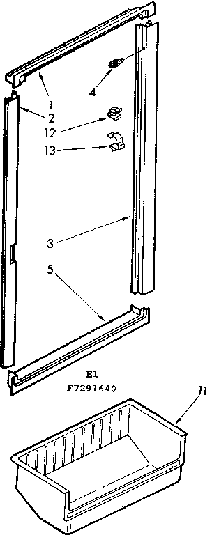 BREAKER AND PARTITION PARTS