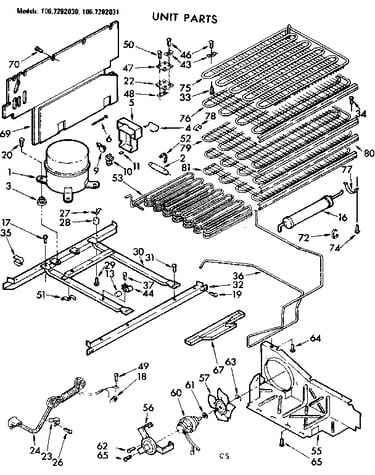 Unit parts