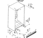 Kenmore 1067292050 cabinet parts diagram