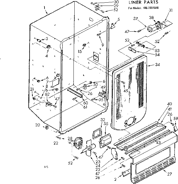 Liner parts