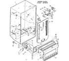 Kenmore 1067381550 liner parts diagram