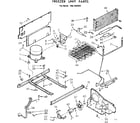 Kenmore 1067382020 freezer unit parts diagram