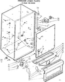 Freezer liner parts