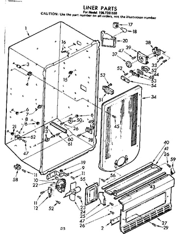 Liner parts