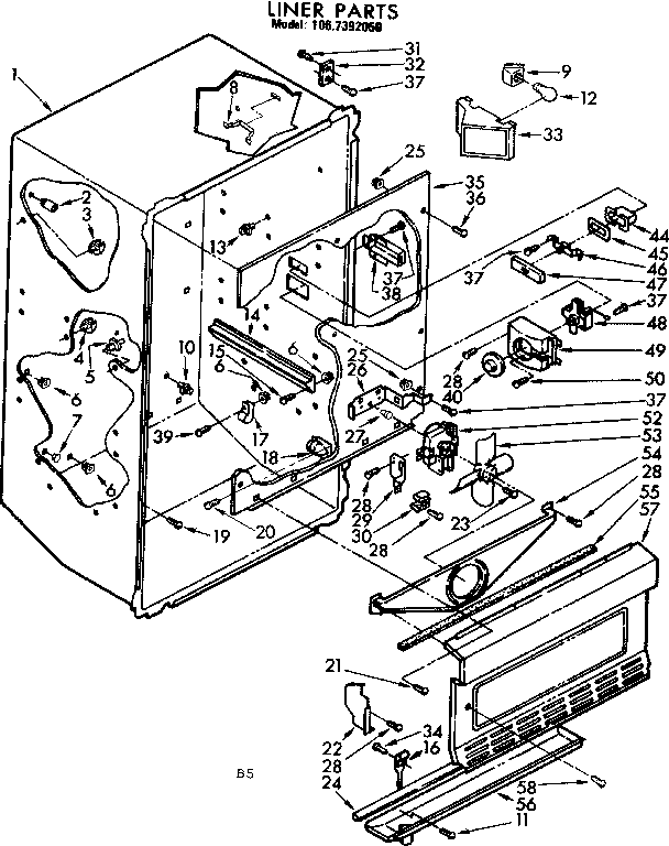 Liner parts