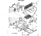 Kenmore 1067392051 unit parts diagram
