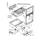 Kenmore 1067625114 breaker and partition parts diagram