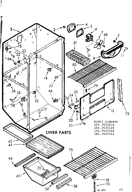 Liner parts