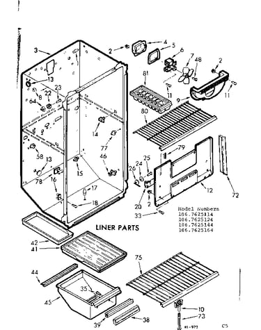Liner parts