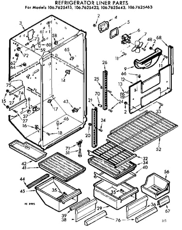 Liner parts