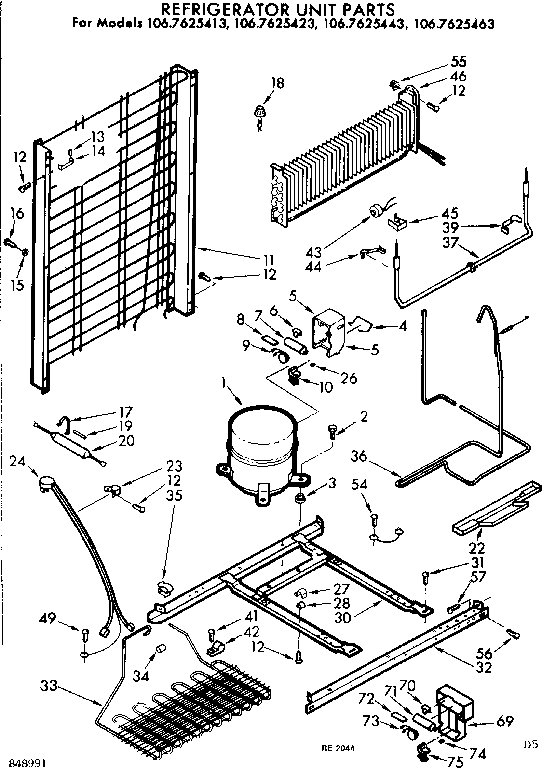 Unit parts