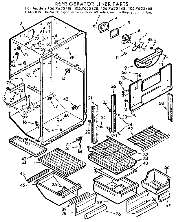 REFRIGERATOR LINER