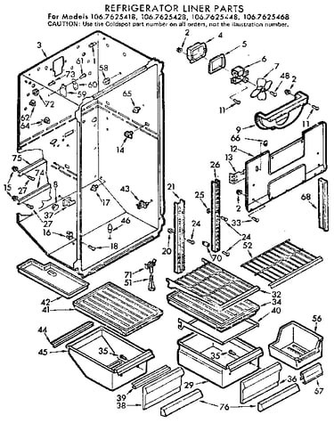 Refrigerator liner