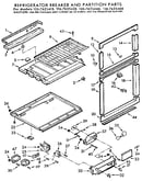 Refrigerator breaker and partition