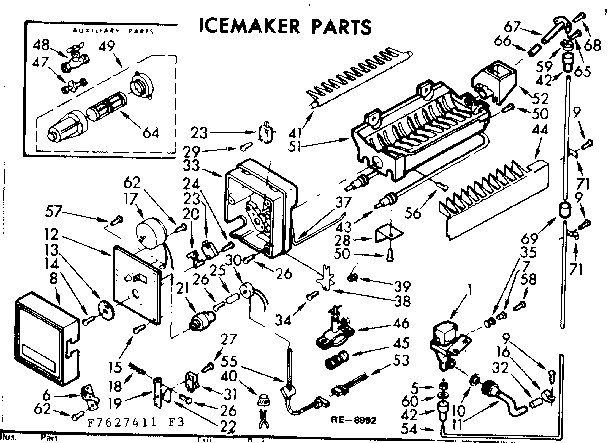 Icemaker parts