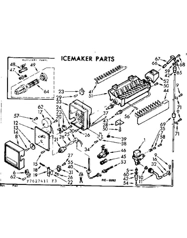 Icemaker parts