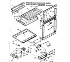 Kenmore 1067627414 breaker and partition parts diagram