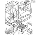 Kenmore 1067629425 liner parts diagram