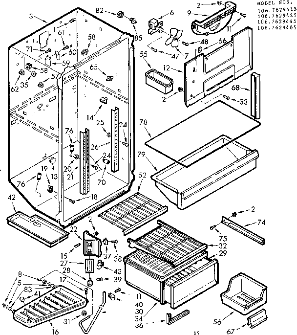 Liner parts