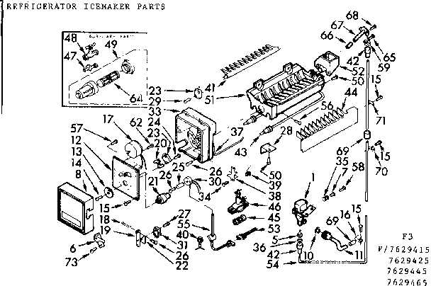 Icemaker parts