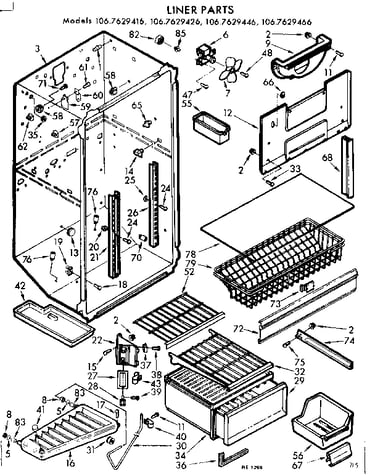 Liner parts