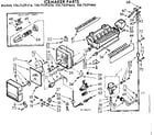 Kenmore 1067629416 icemaker parts diagram