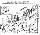 Kenmore 1067629428 icemaker parts diagram