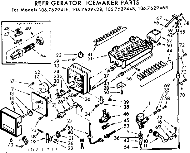 Icemaker parts