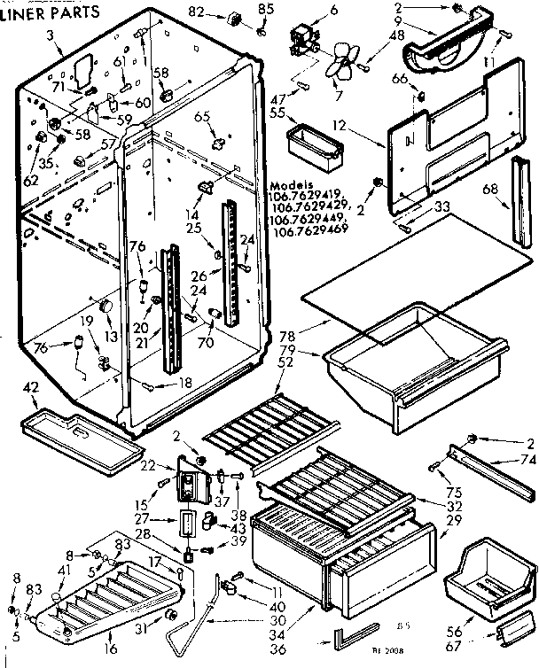 LINER PARTS